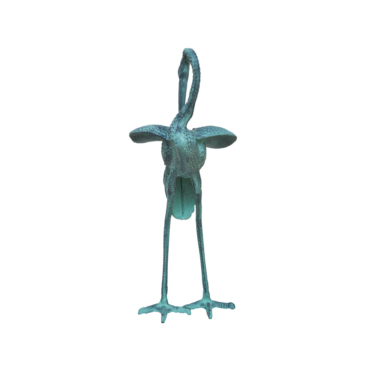 Garden Crane Statue