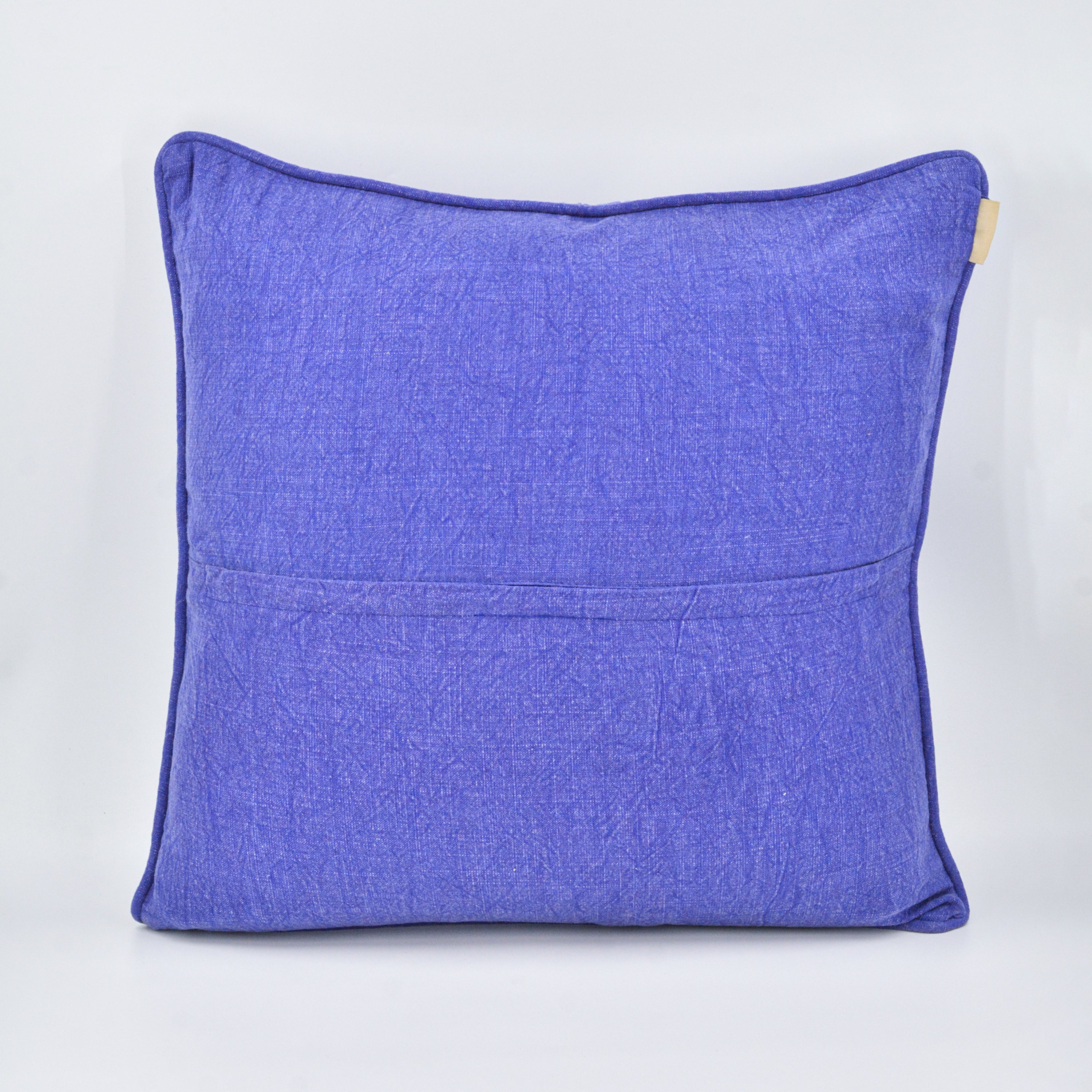 Waves Hand Embroidered Cushion Cover