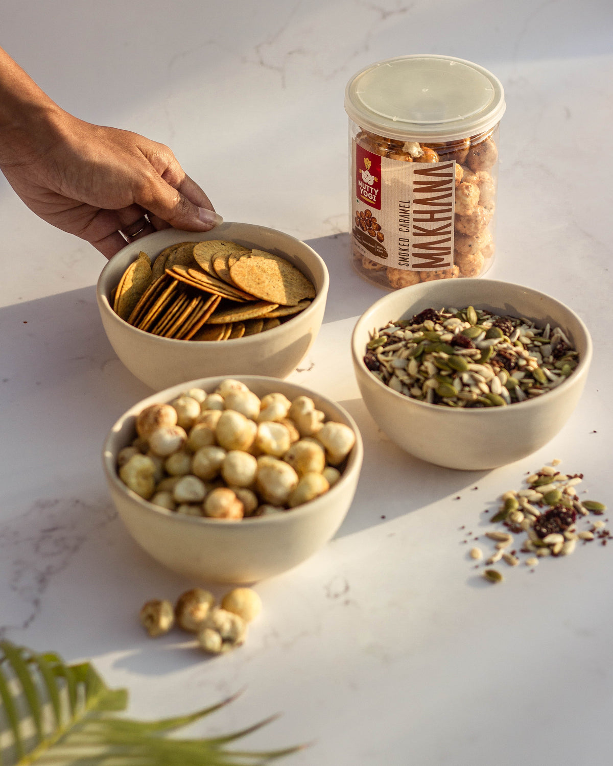 Makhana Bhel - Nutty Yogi