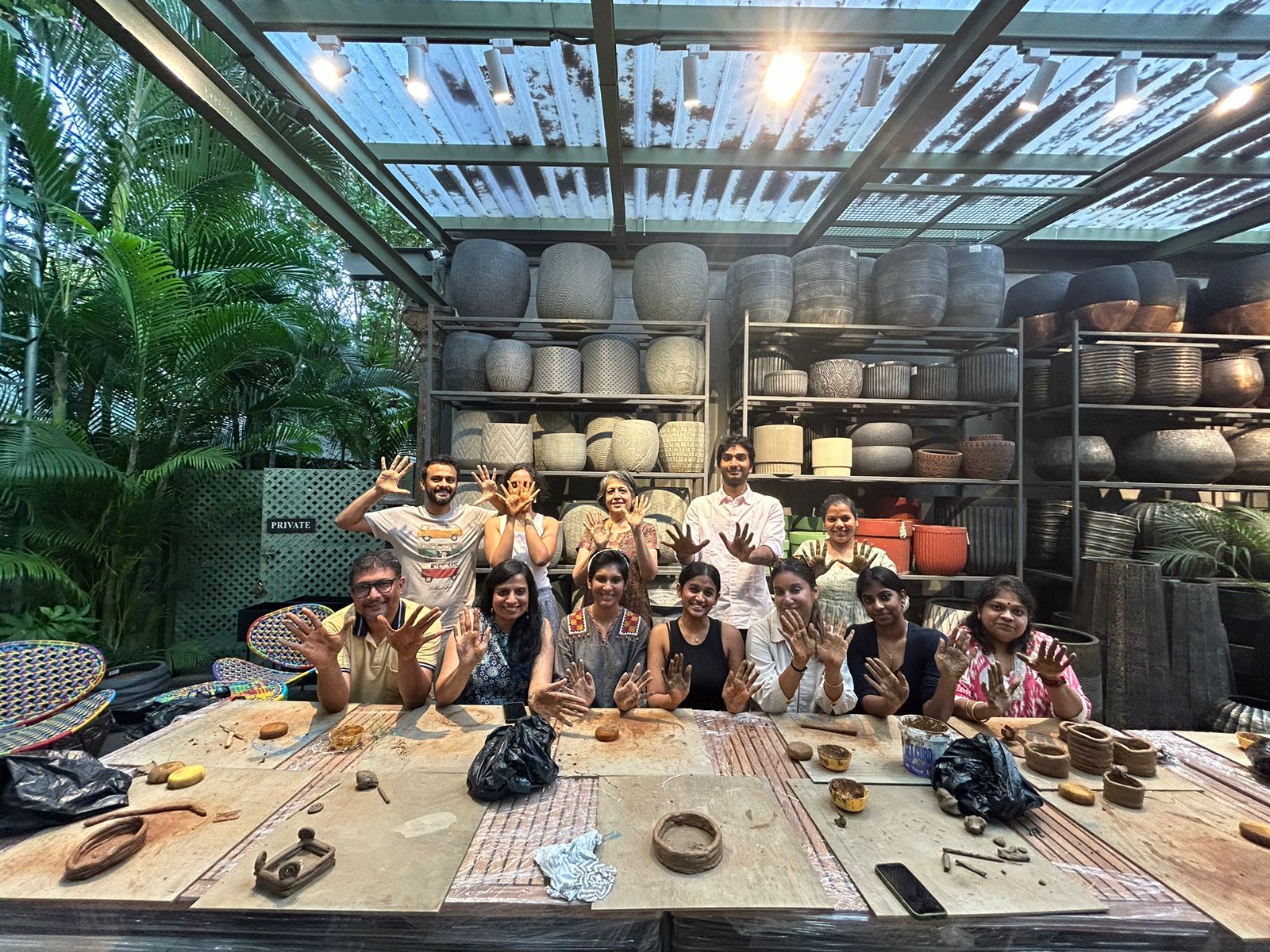 Pottery Workshop at Amethyst