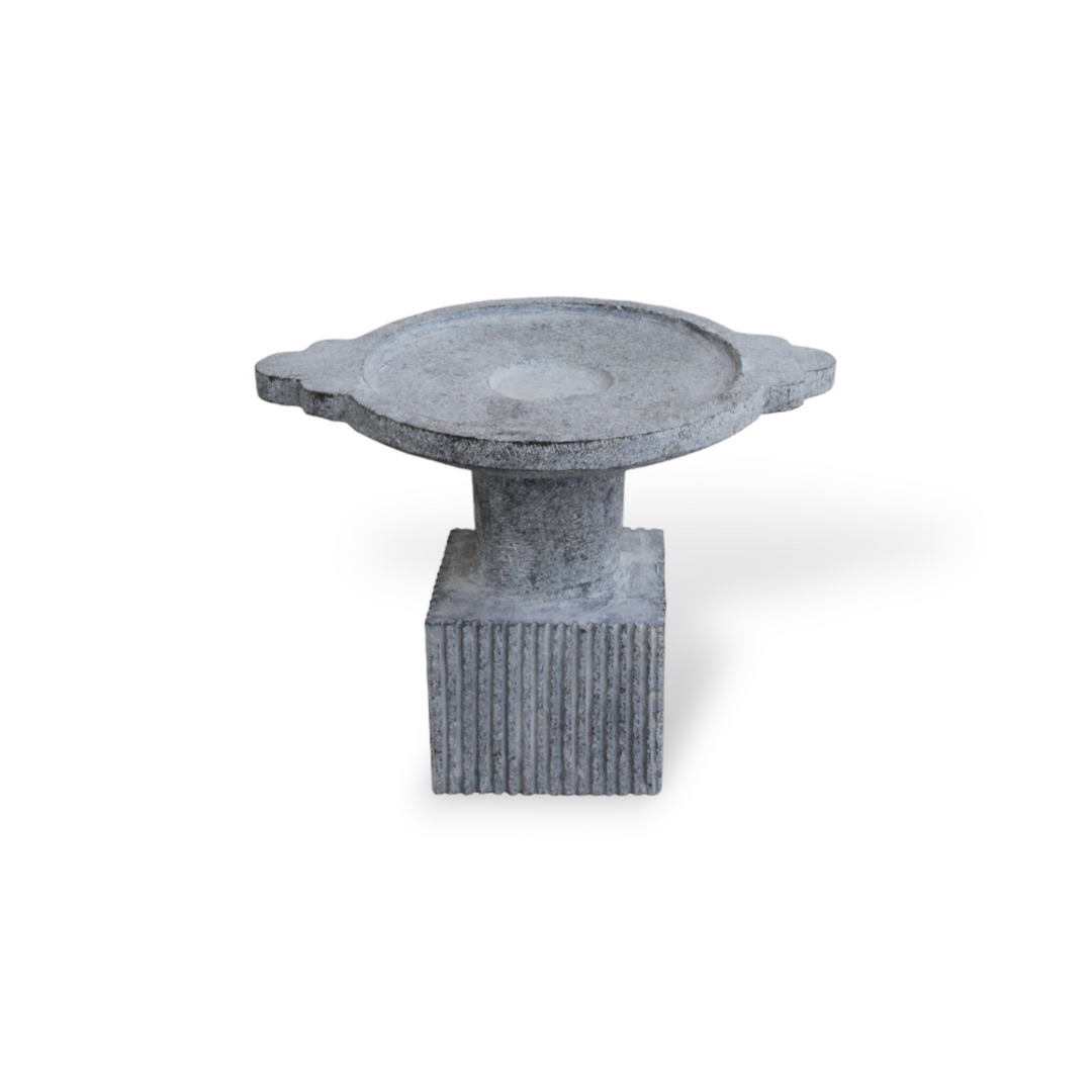 Uruli style Tray with a Vase Pedestal
