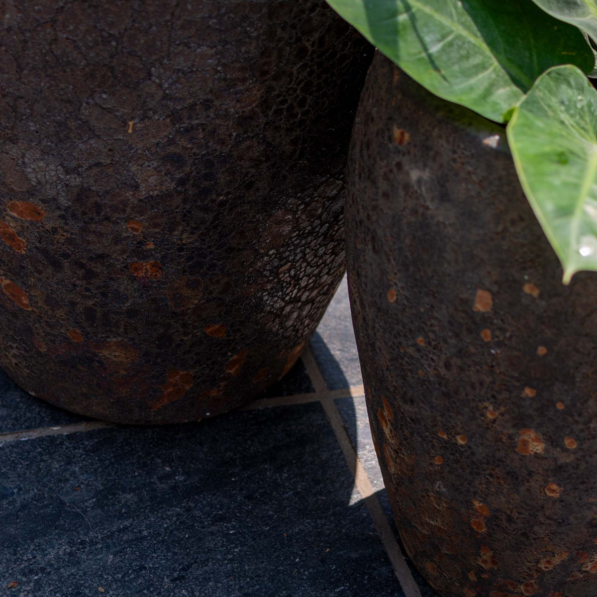 Grained Antique Ceramic Pot