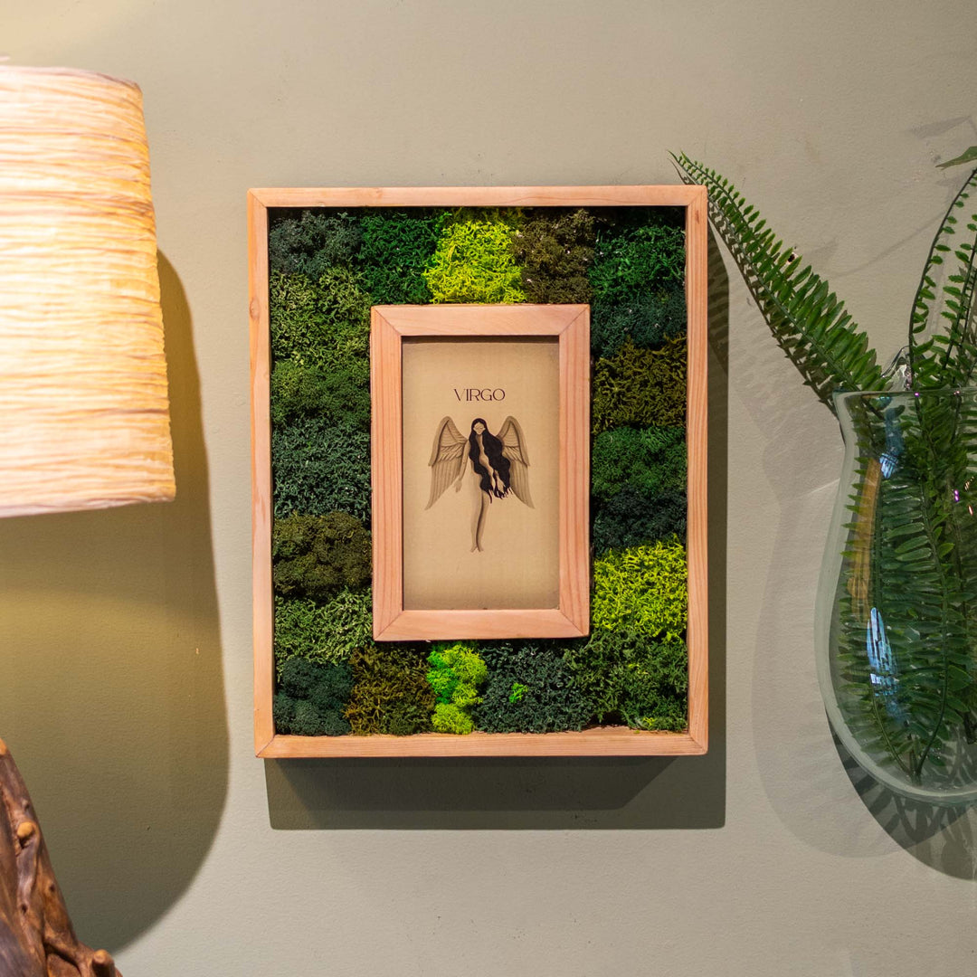 Virgo Moss Frame With Key Holder