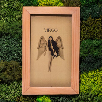 Virgo Moss Frame With Key Holder