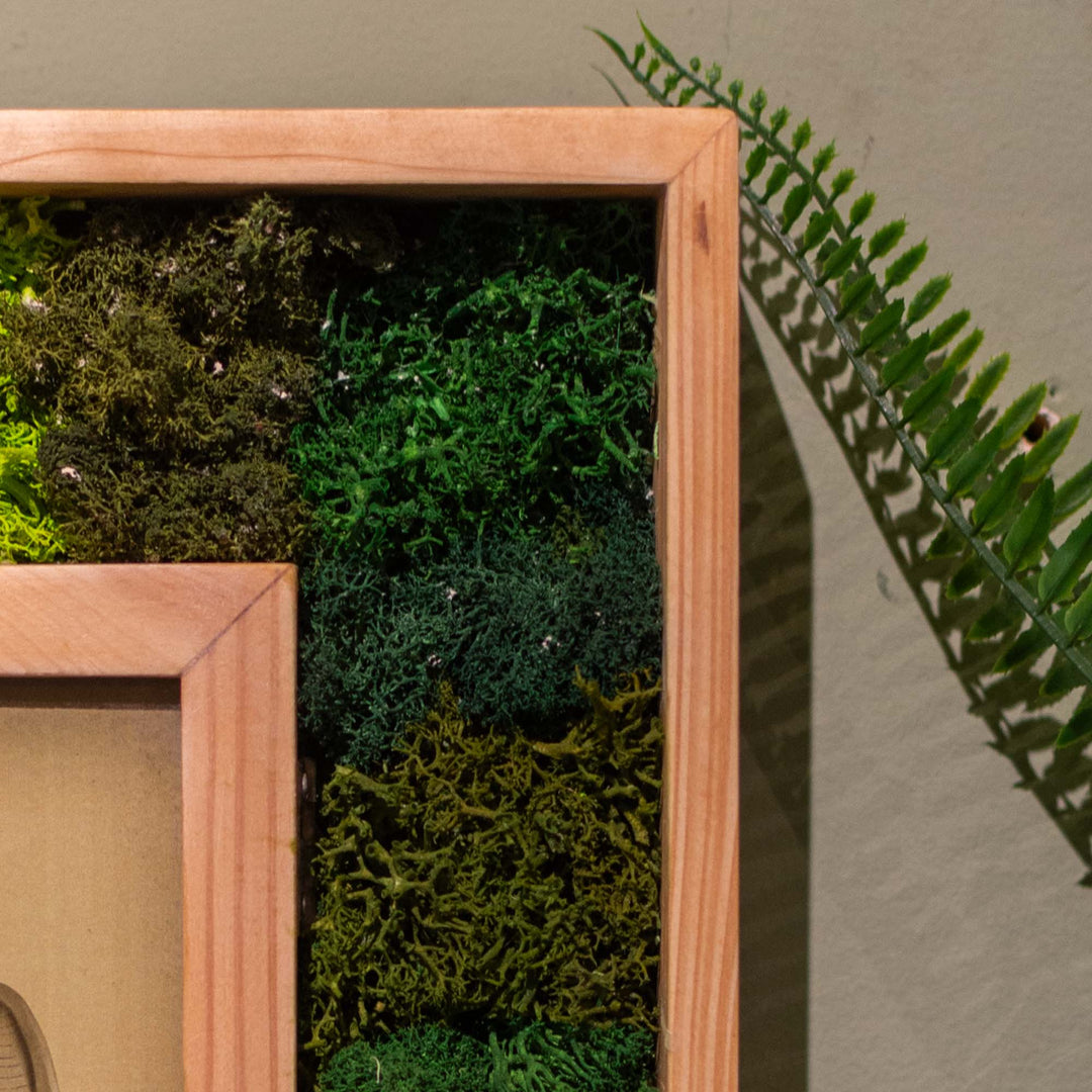 Virgo Moss Frame With Key Holder