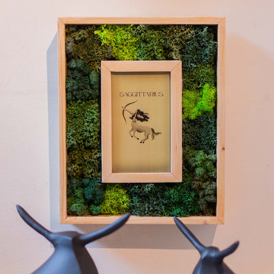 Sagittarius Moss Frame With Key Holder