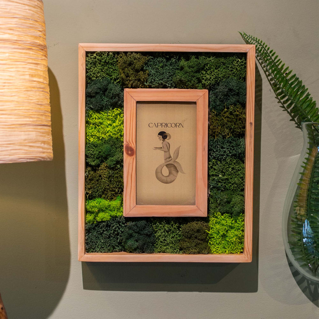 Capricorn Moss Frame With Key Holder