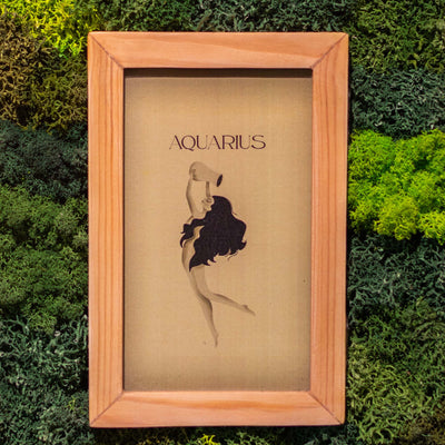 Aquarius Moss Frame With Key Holder