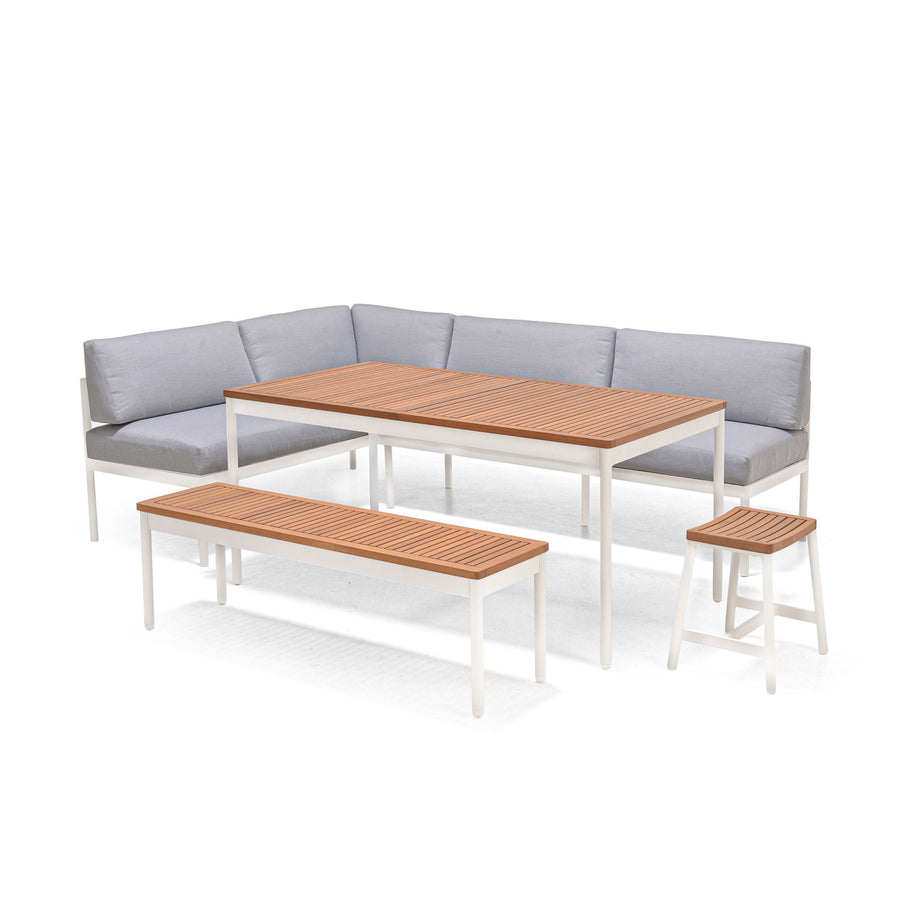 Bendigo Rectangular Table Dining Set (4 Piece Set)