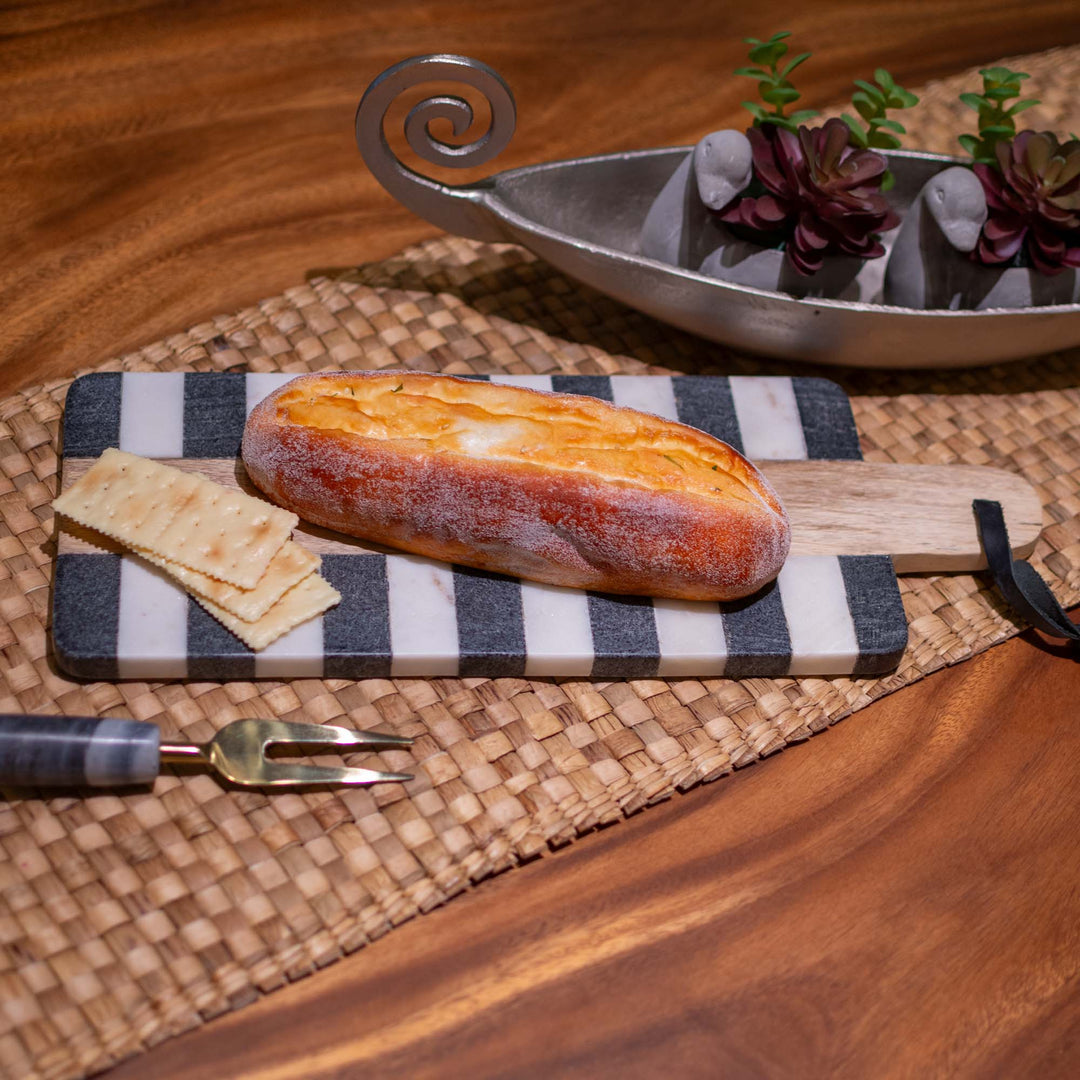 Zebra Line Cheese Board