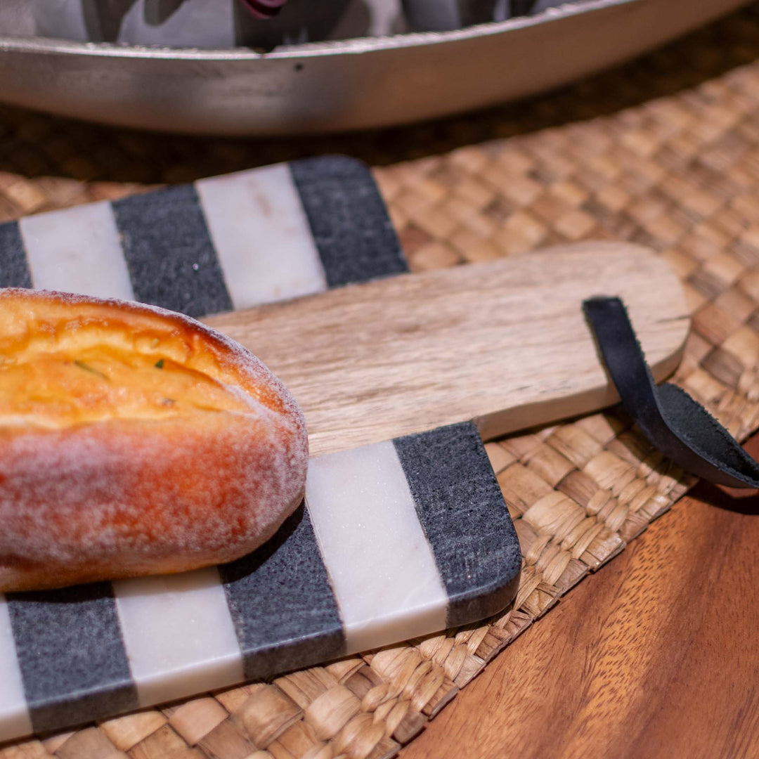 Zebra Line Cheese Board