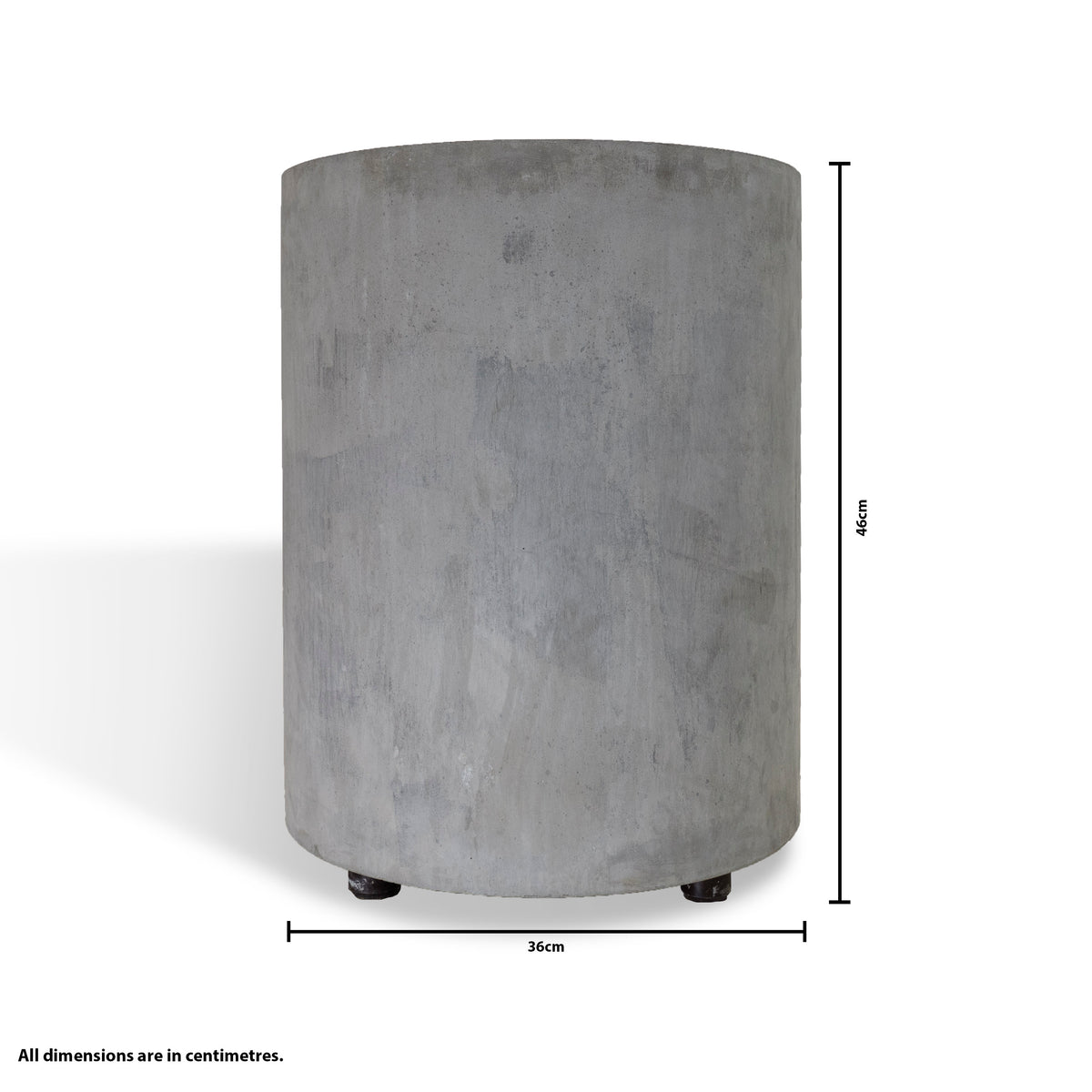 CEMENT FINISHED POT