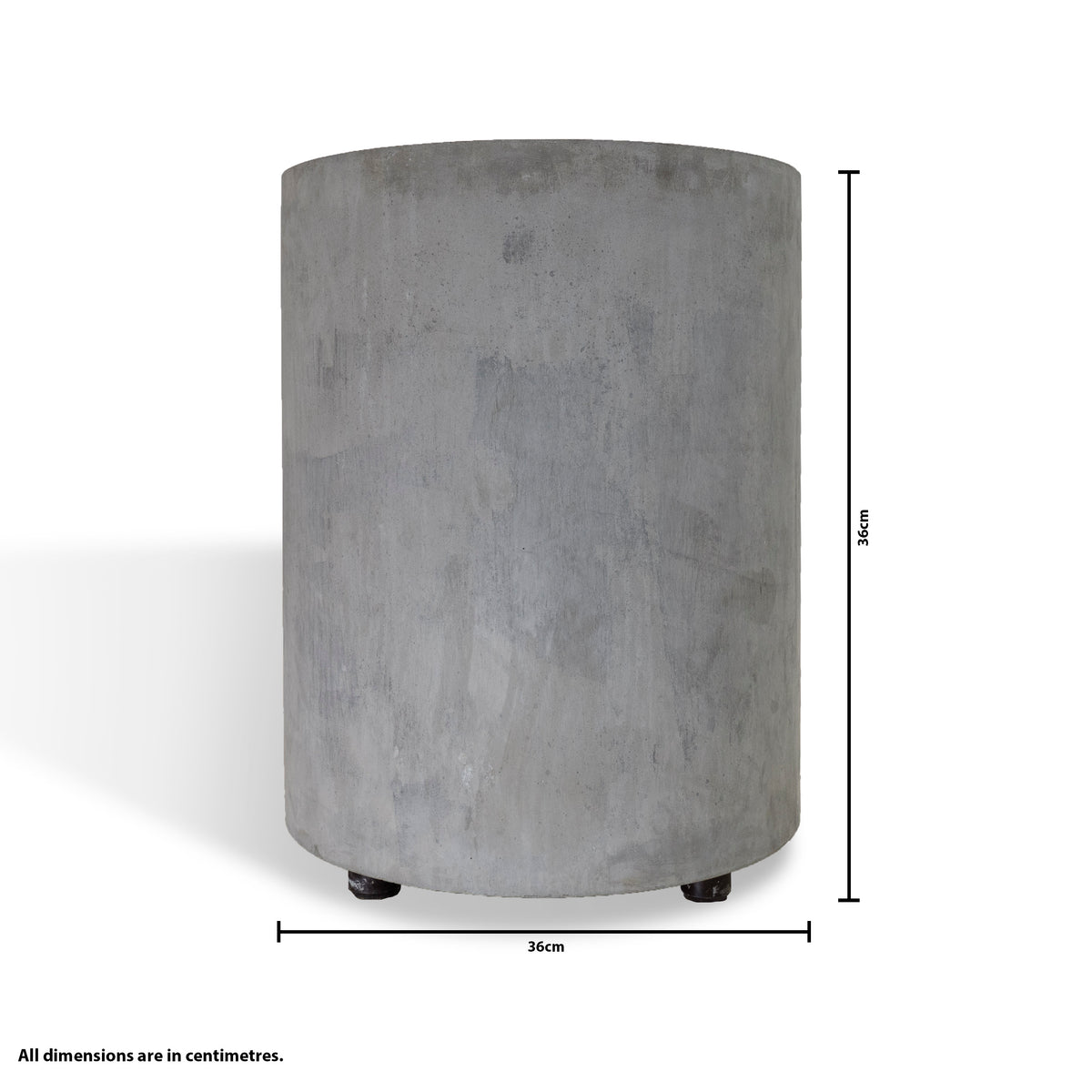 CEMENT FINISHED POT