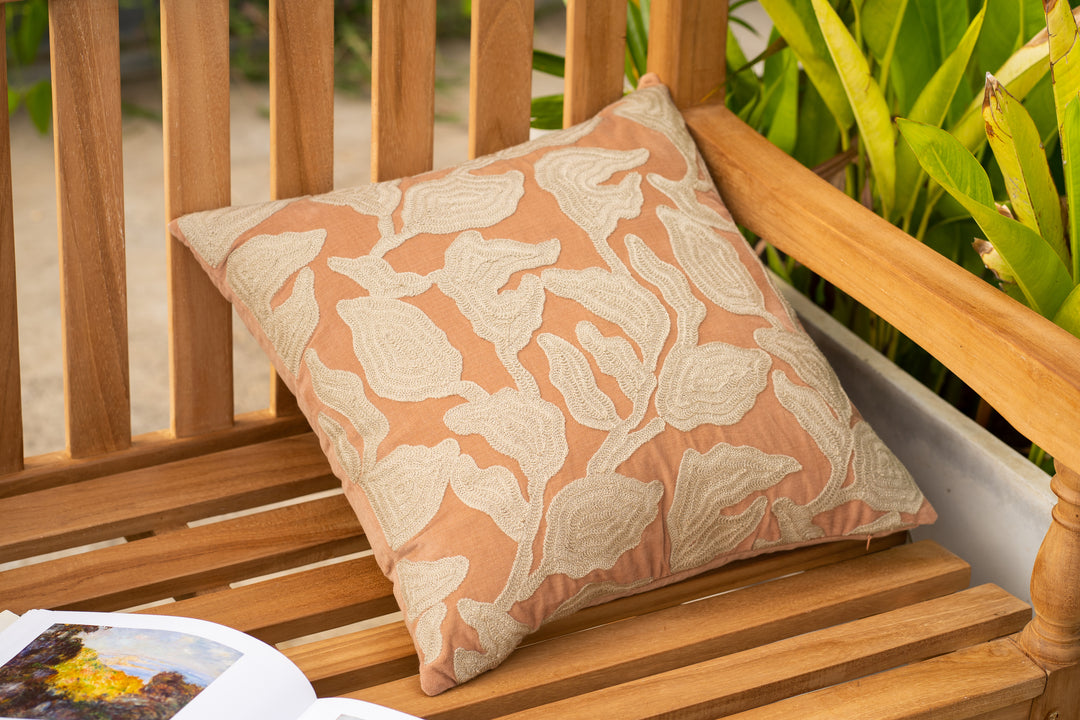 Cascade Embroidered Spice Cushions Cover