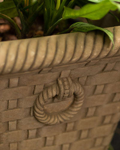 Square Shaped Stone Planter