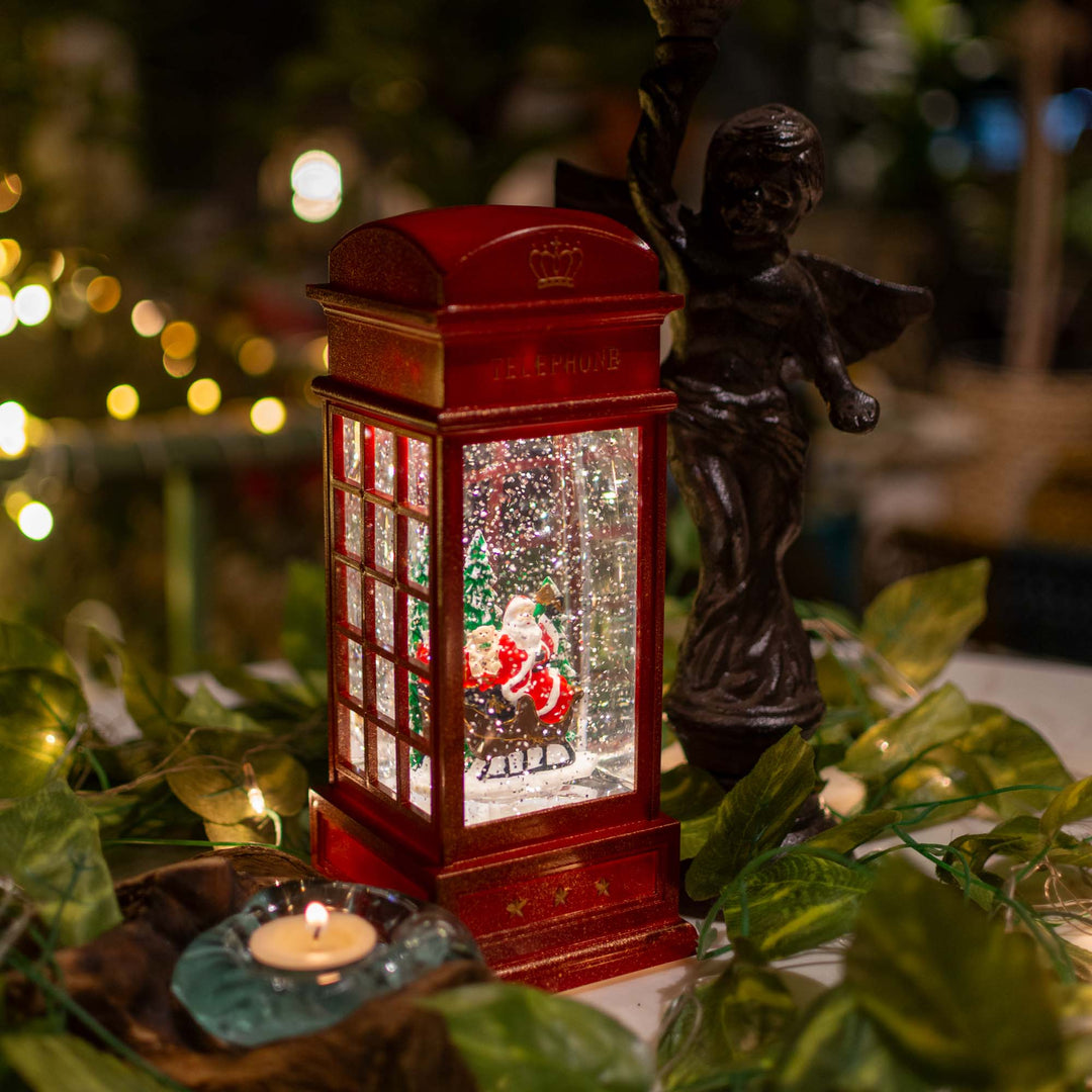 Santa Sitting Light With Music