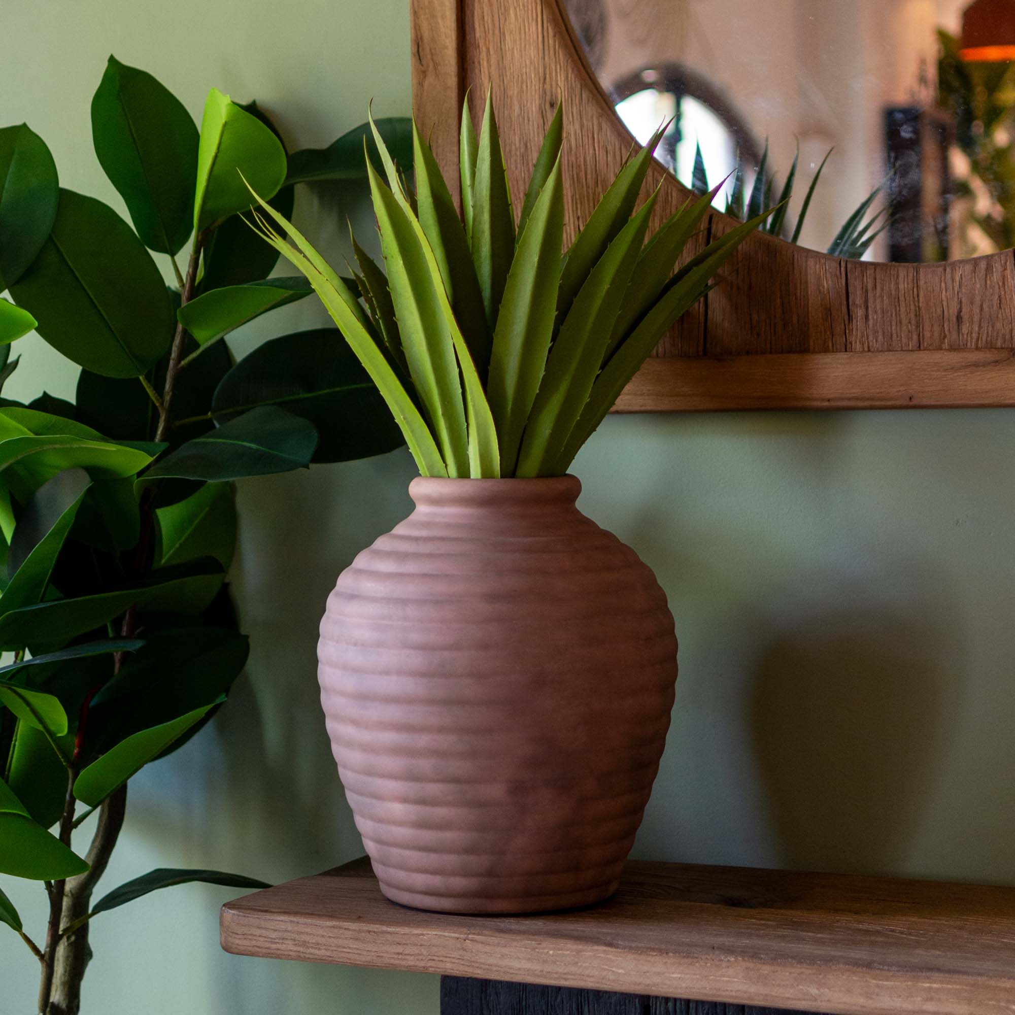 Ceramic Antique Brown Vase