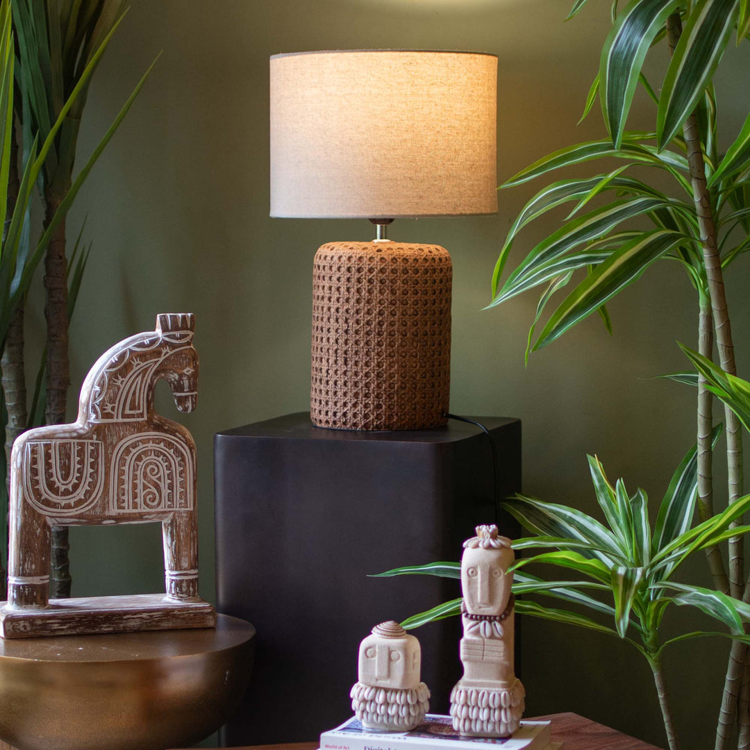 Classic Cement Table Lamp