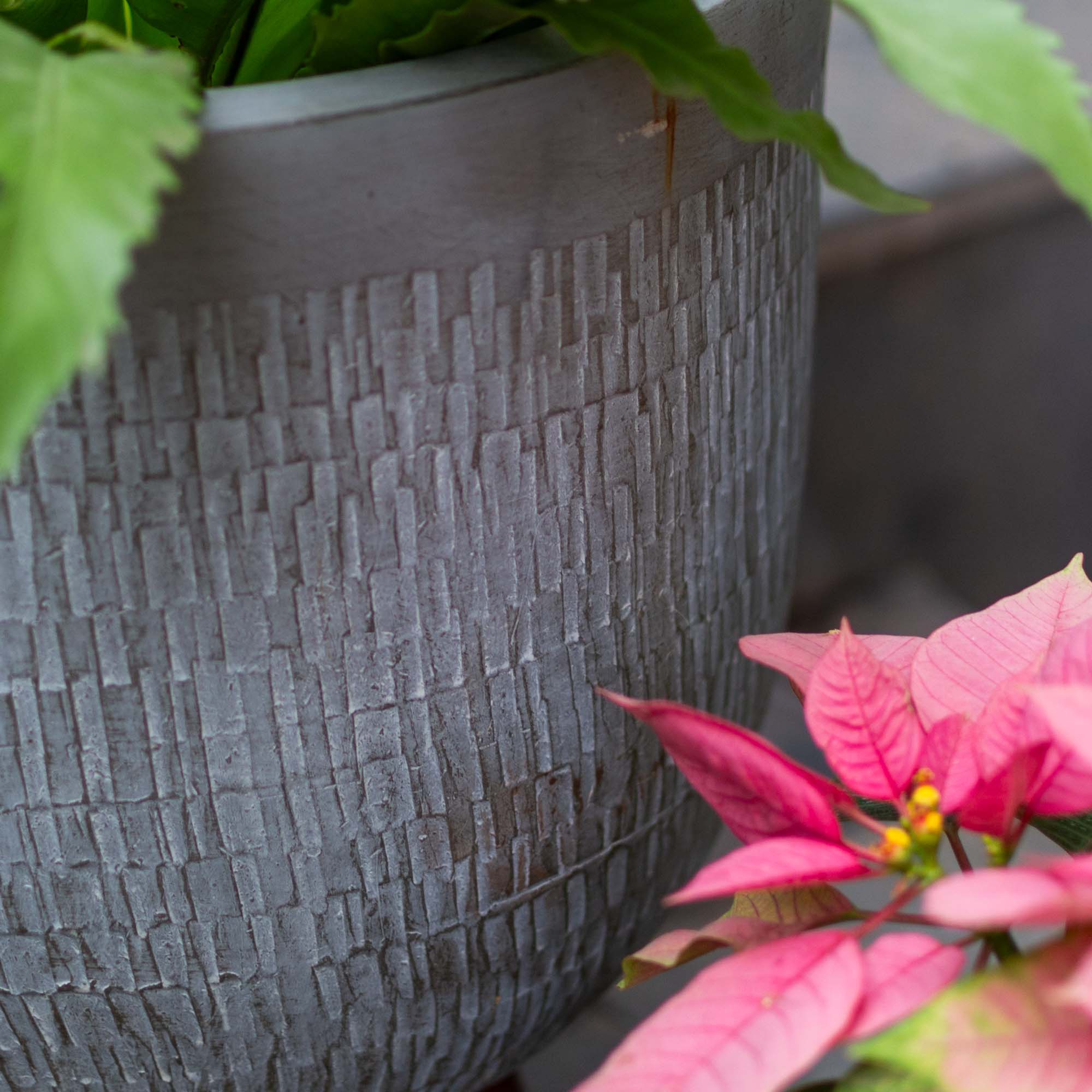 Egg Shaped Planter With Wooden Legs