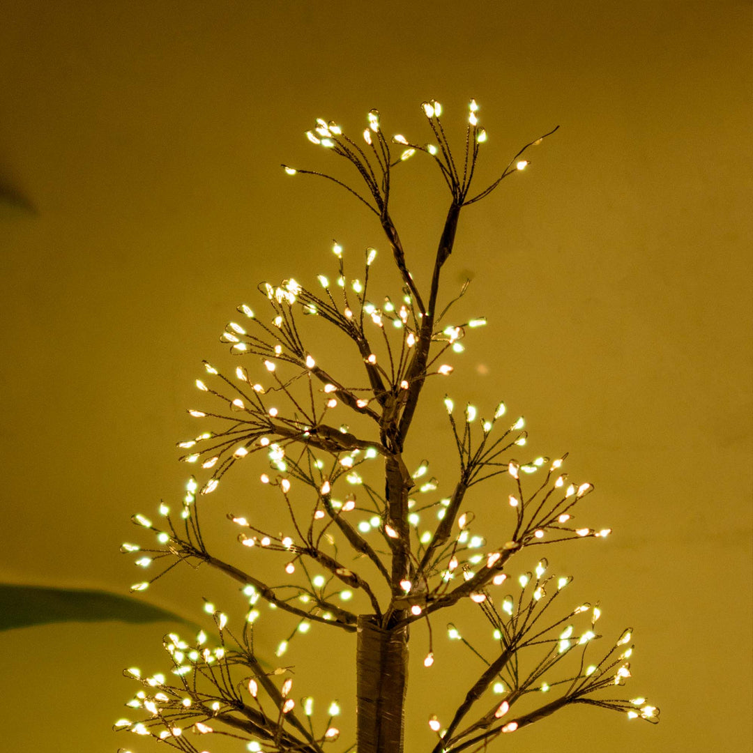 Micro Led Pine Christmas Tree With Adapter - 5 Feet