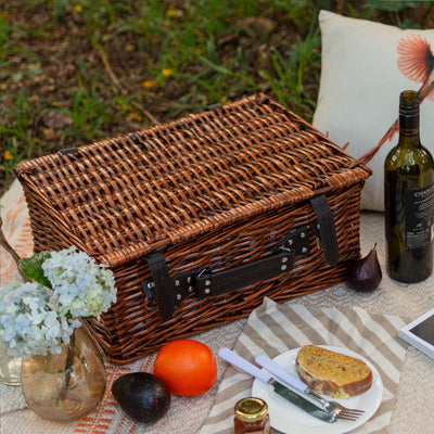 Willow Picnic Basket Set