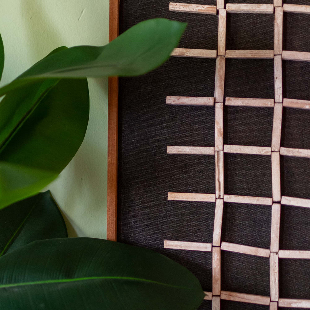 Recycled Pine Wall Art Fenced