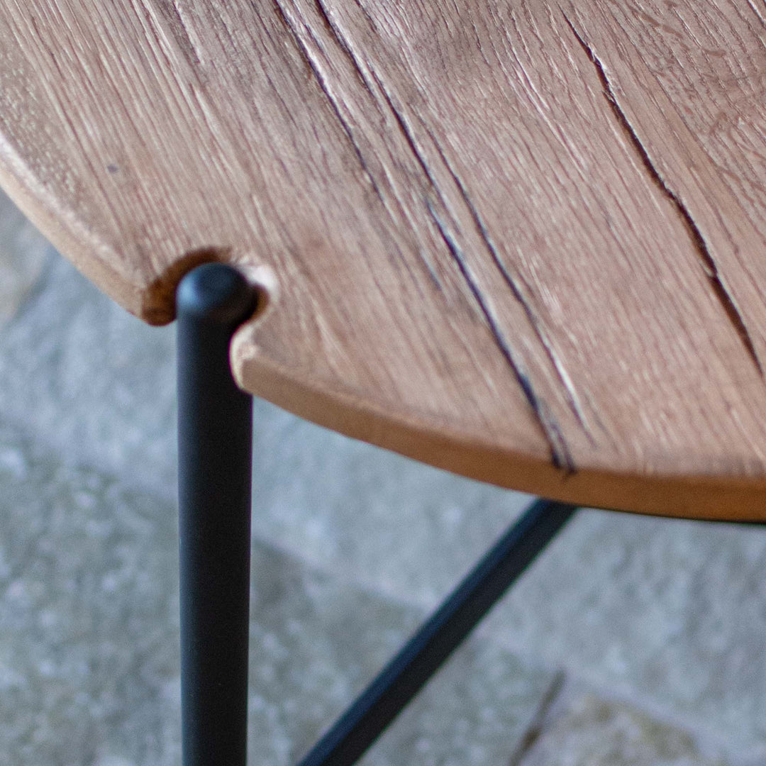 Recycled Oak Side Table
