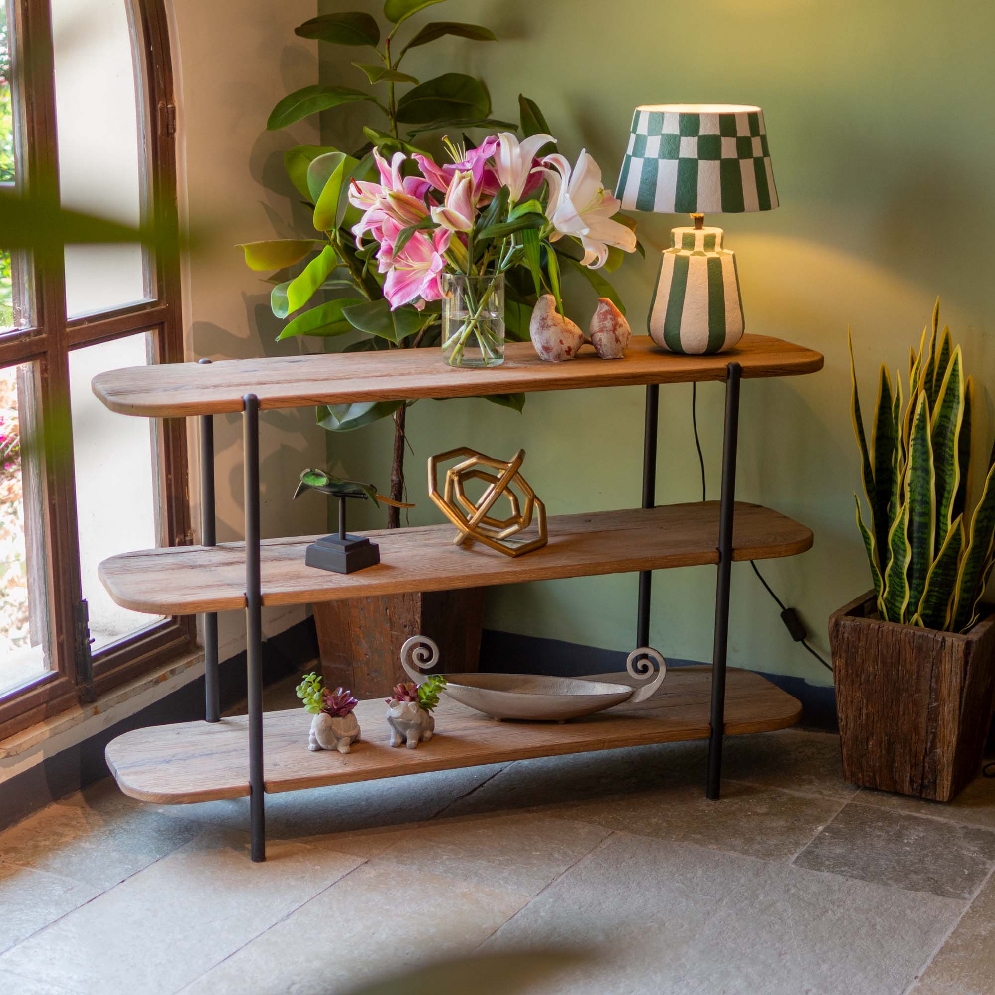 Recycled Oak Shelf