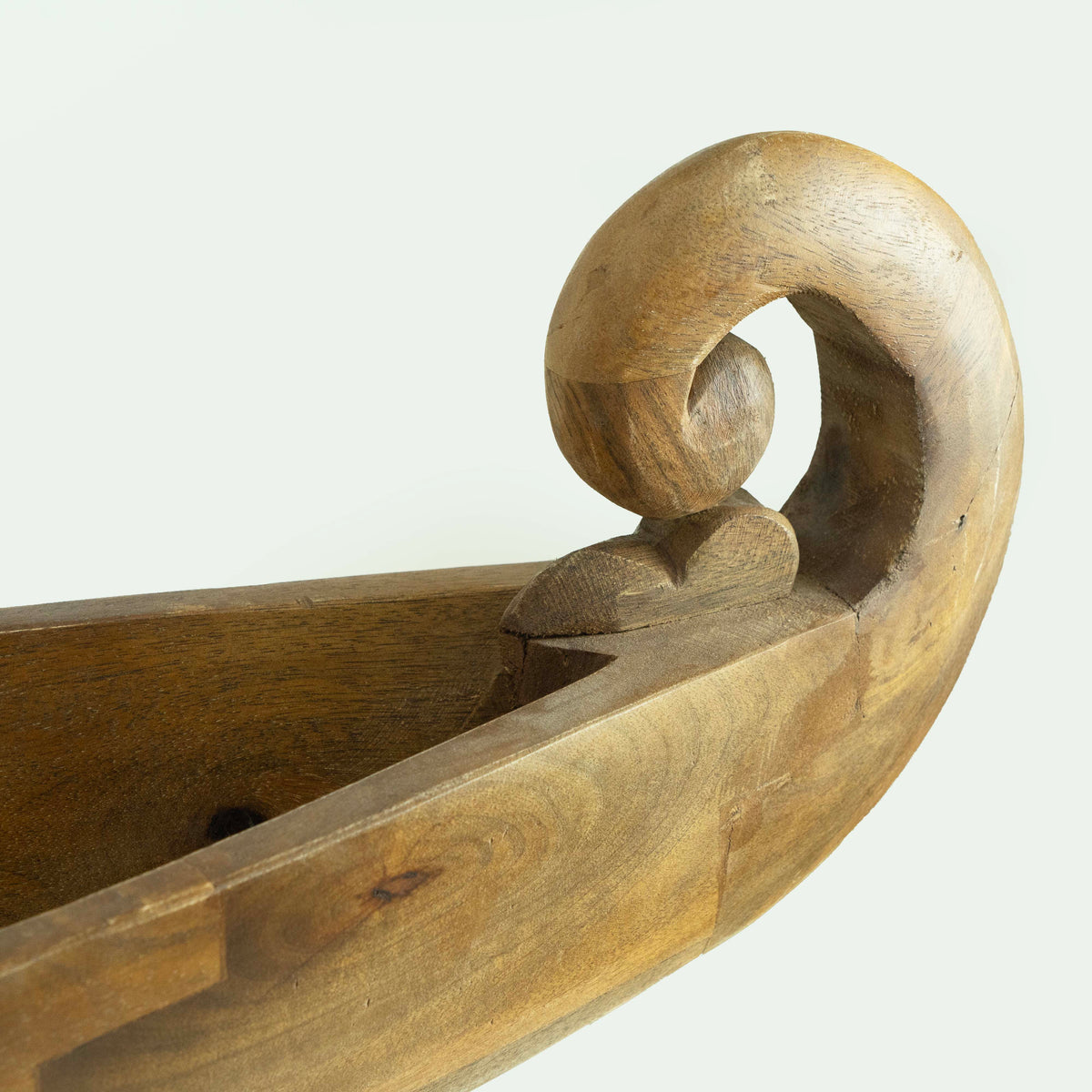 Wooden Boat With Stand