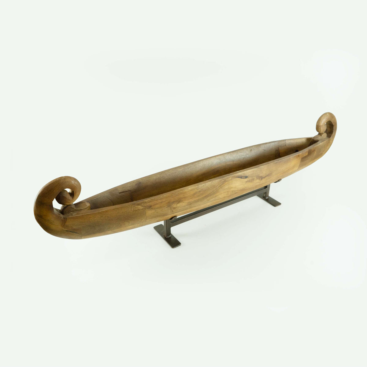 Wooden Boat With Stand