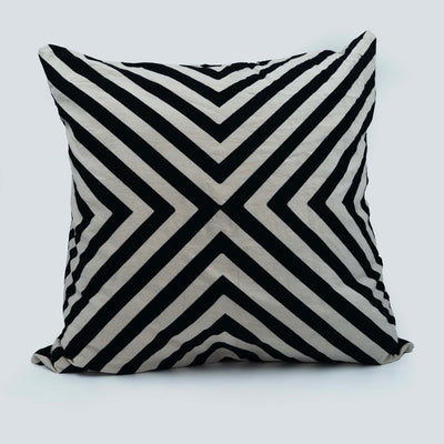 Monochrome Stripped Cushion Covers