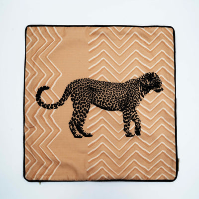 Leopard Brown Cushion Cover