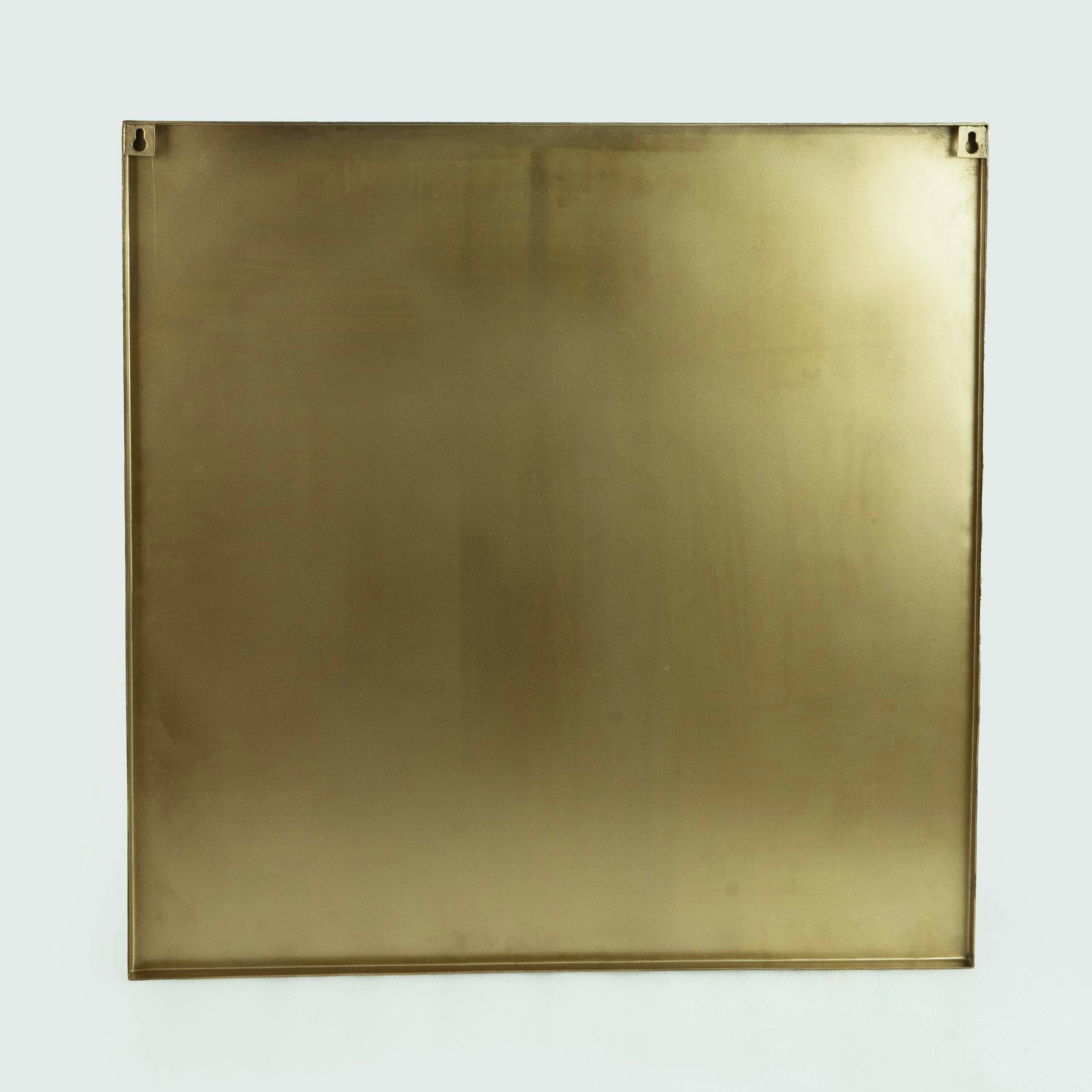 Etched Wall Panel Antique Brass