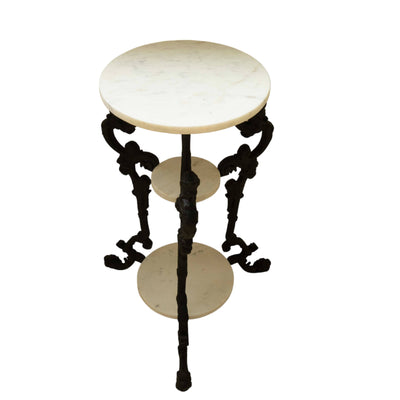 Three Step Marble Top Stand