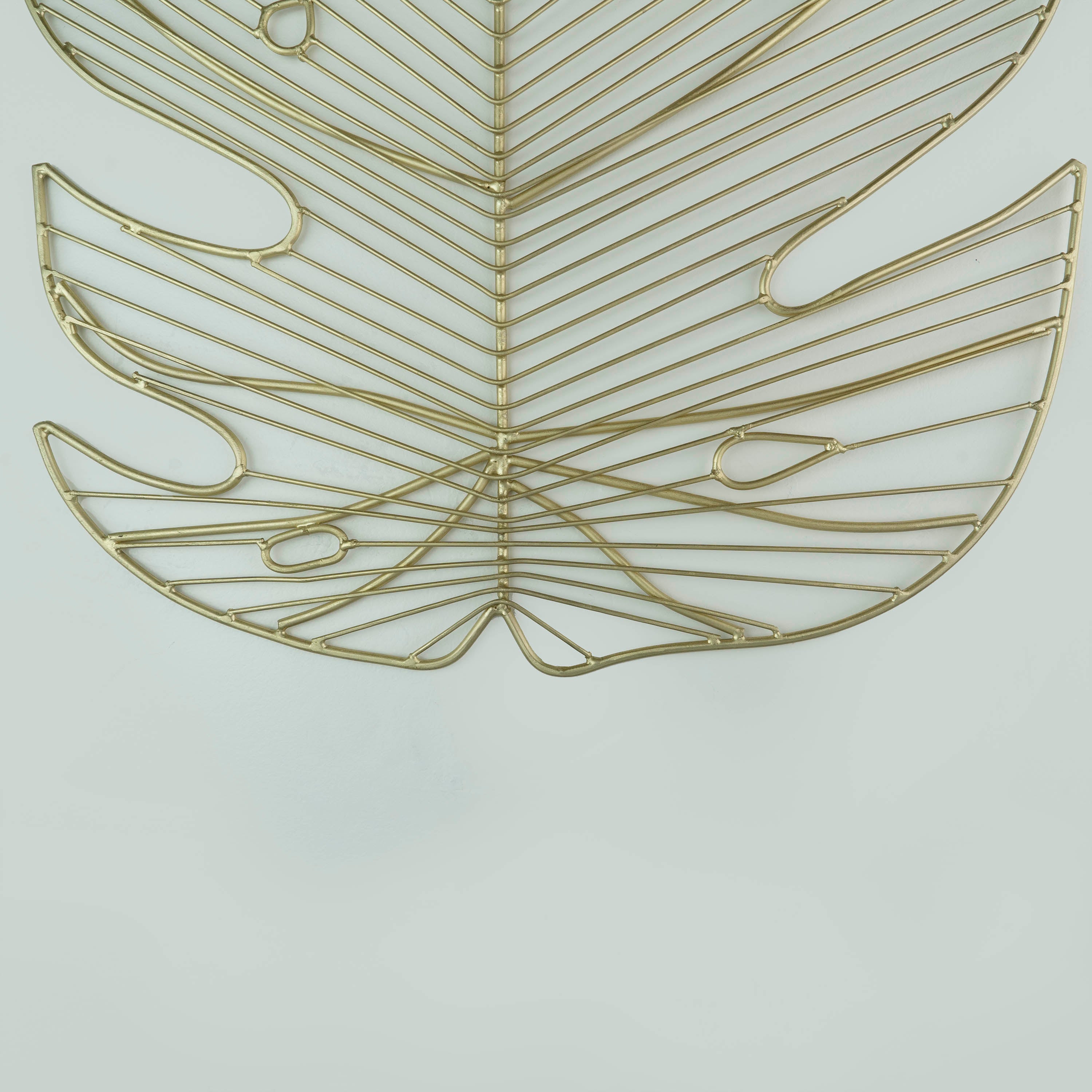 Monstera Metal Wall Decor Leaf