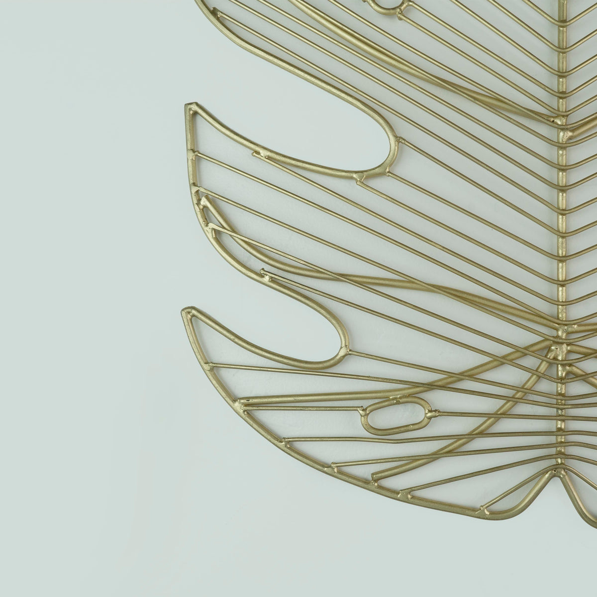 Monstera Metal Wall Decor Leaf