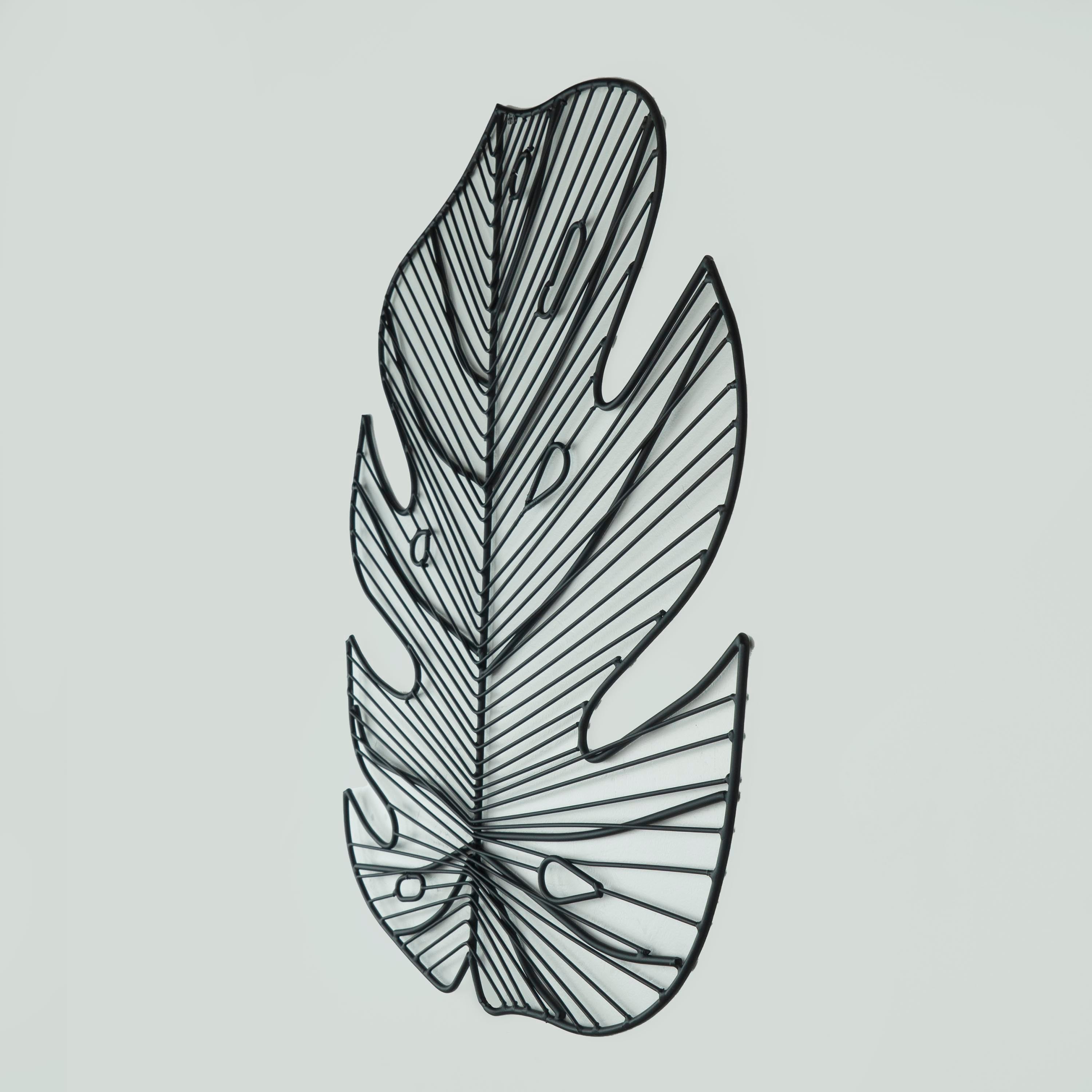 Monstera Metal Wall Decor Leaf