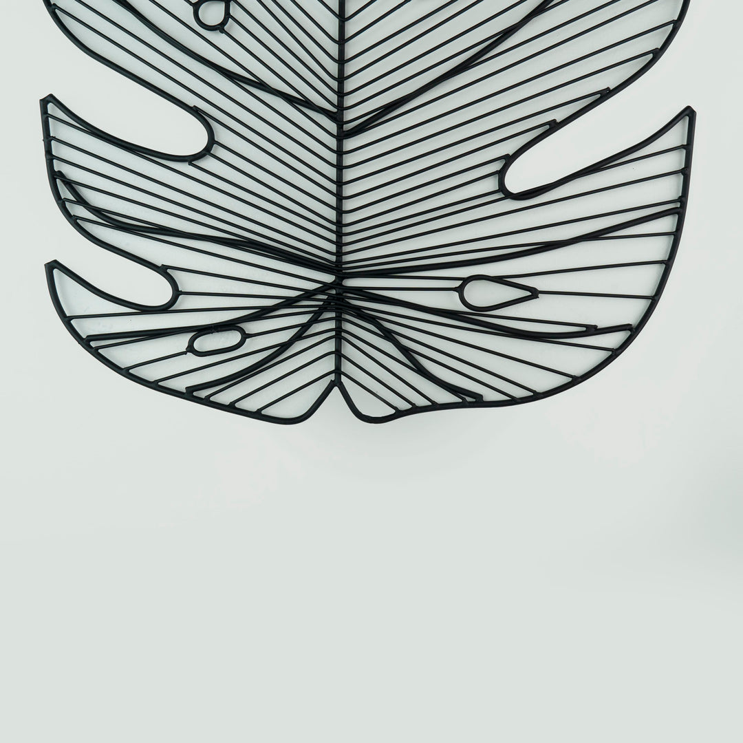 Monstera Metal Wall Decor Leaf