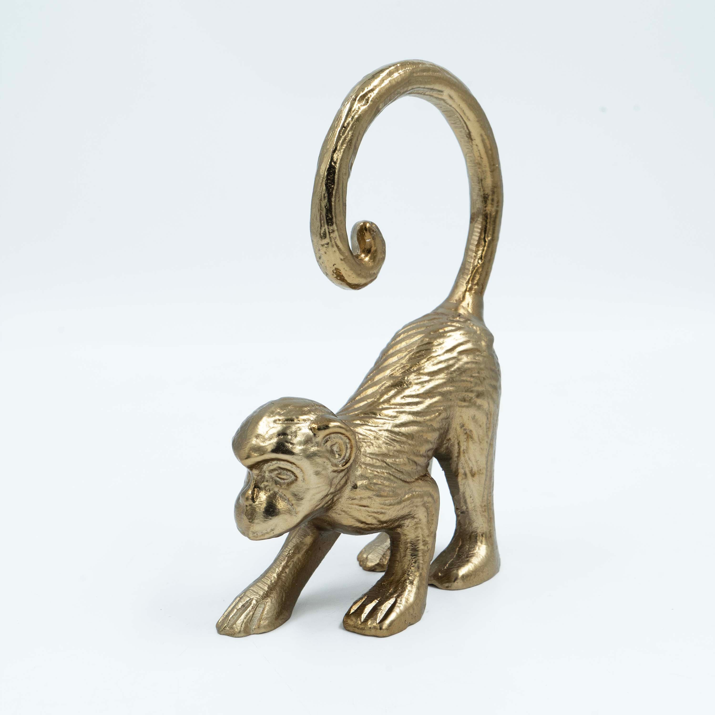 Aluminum Monkey Decor