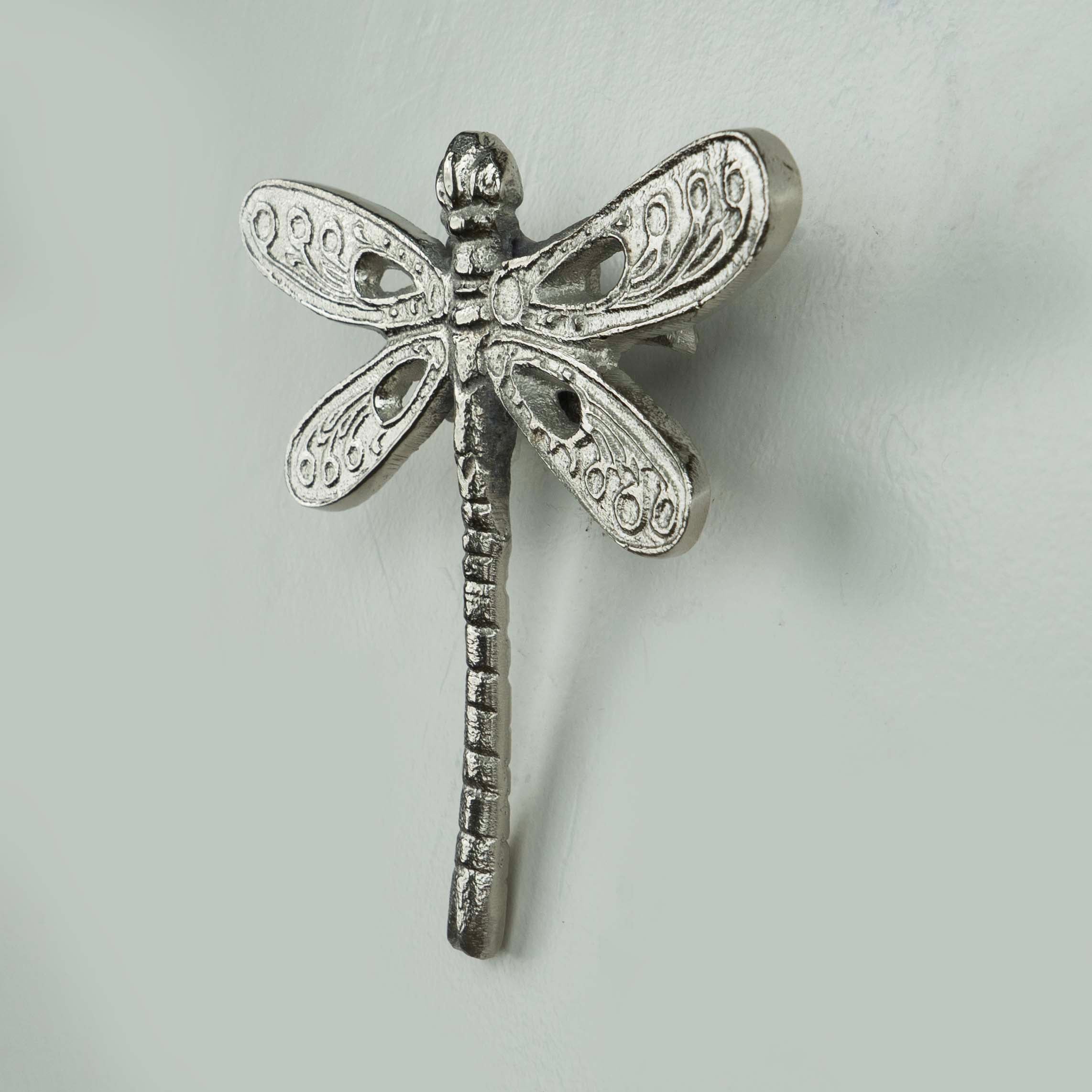 Rough Shiny Nickel Butterfly
