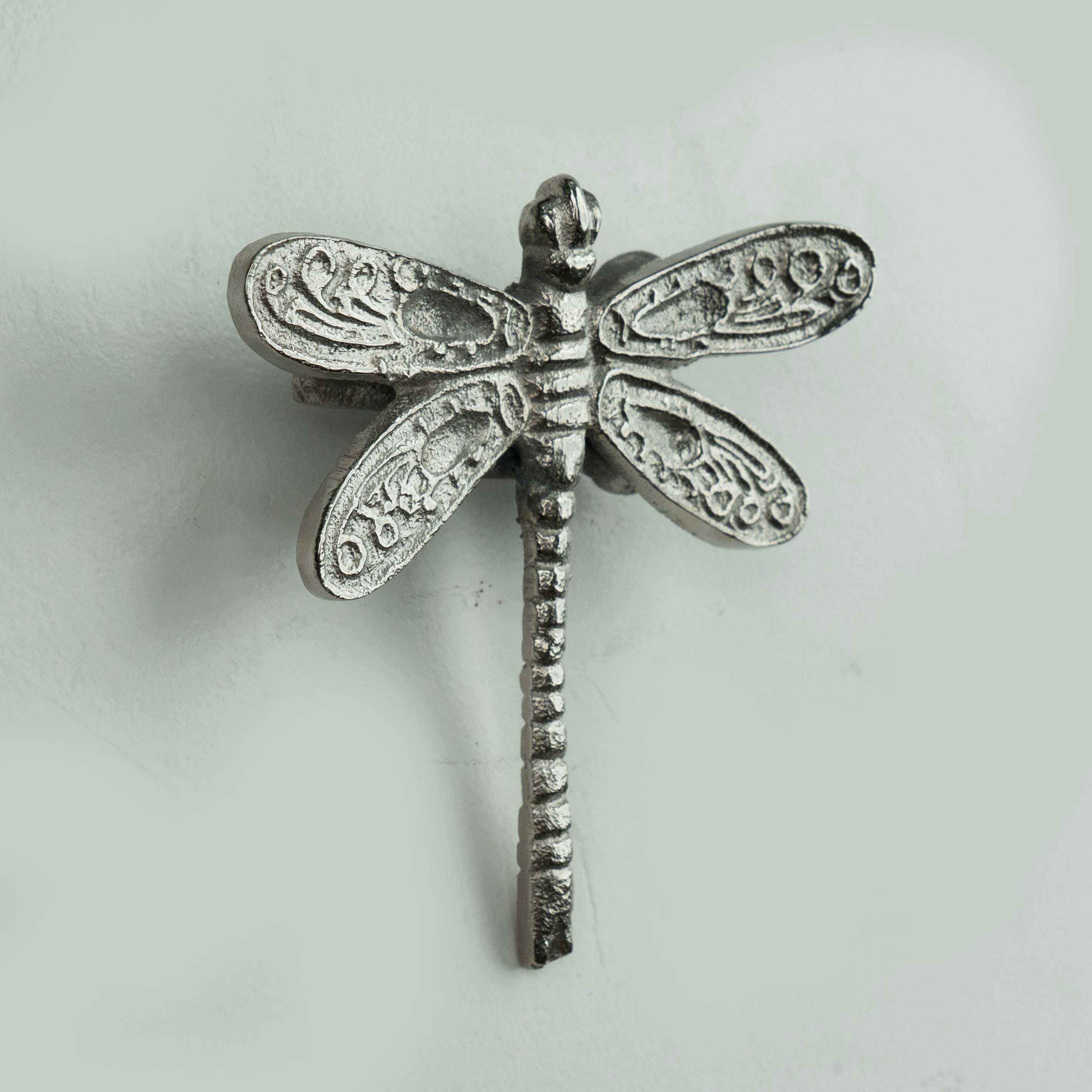 Rough Shiny Nickel Butterfly