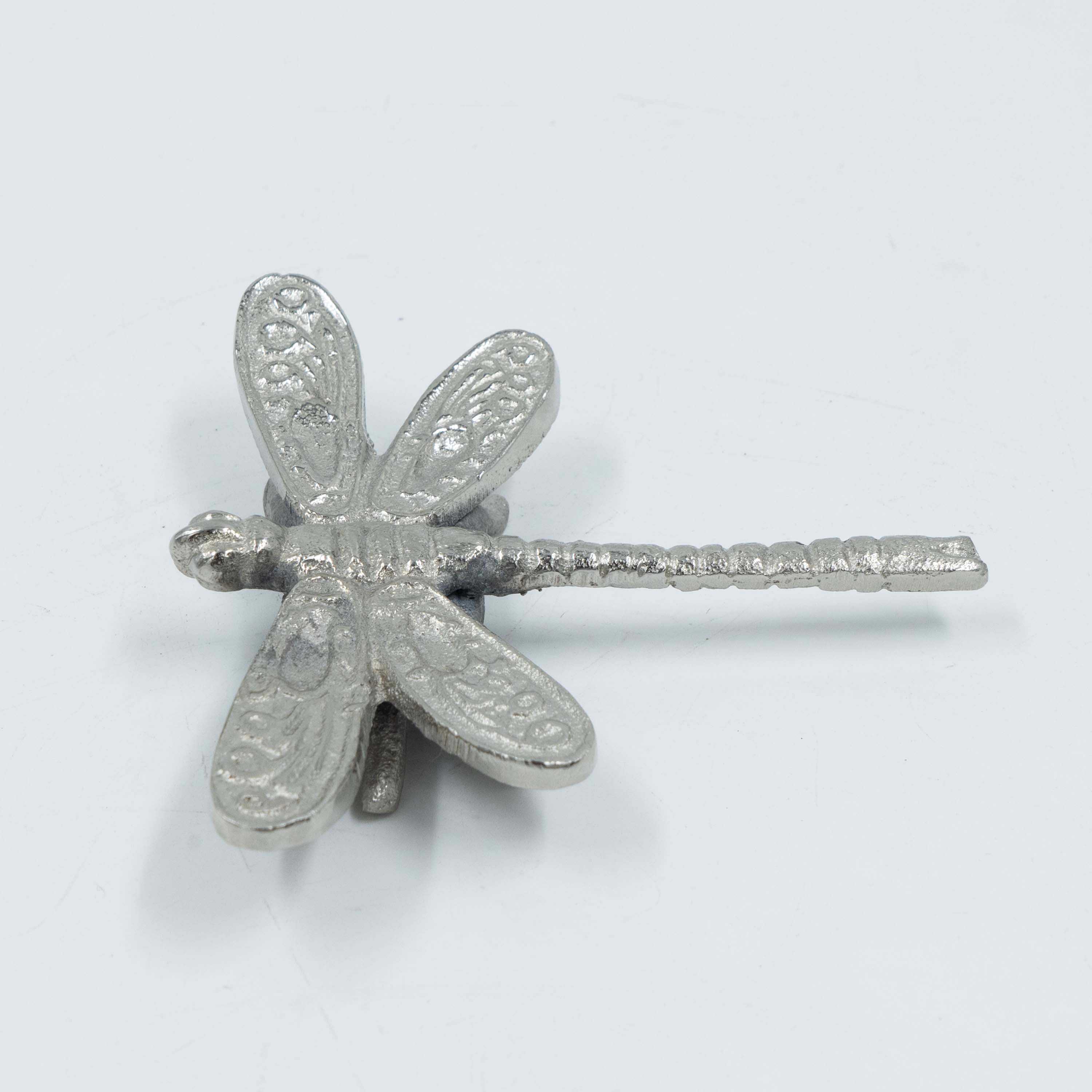 Rough Shiny Nickel Butterfly