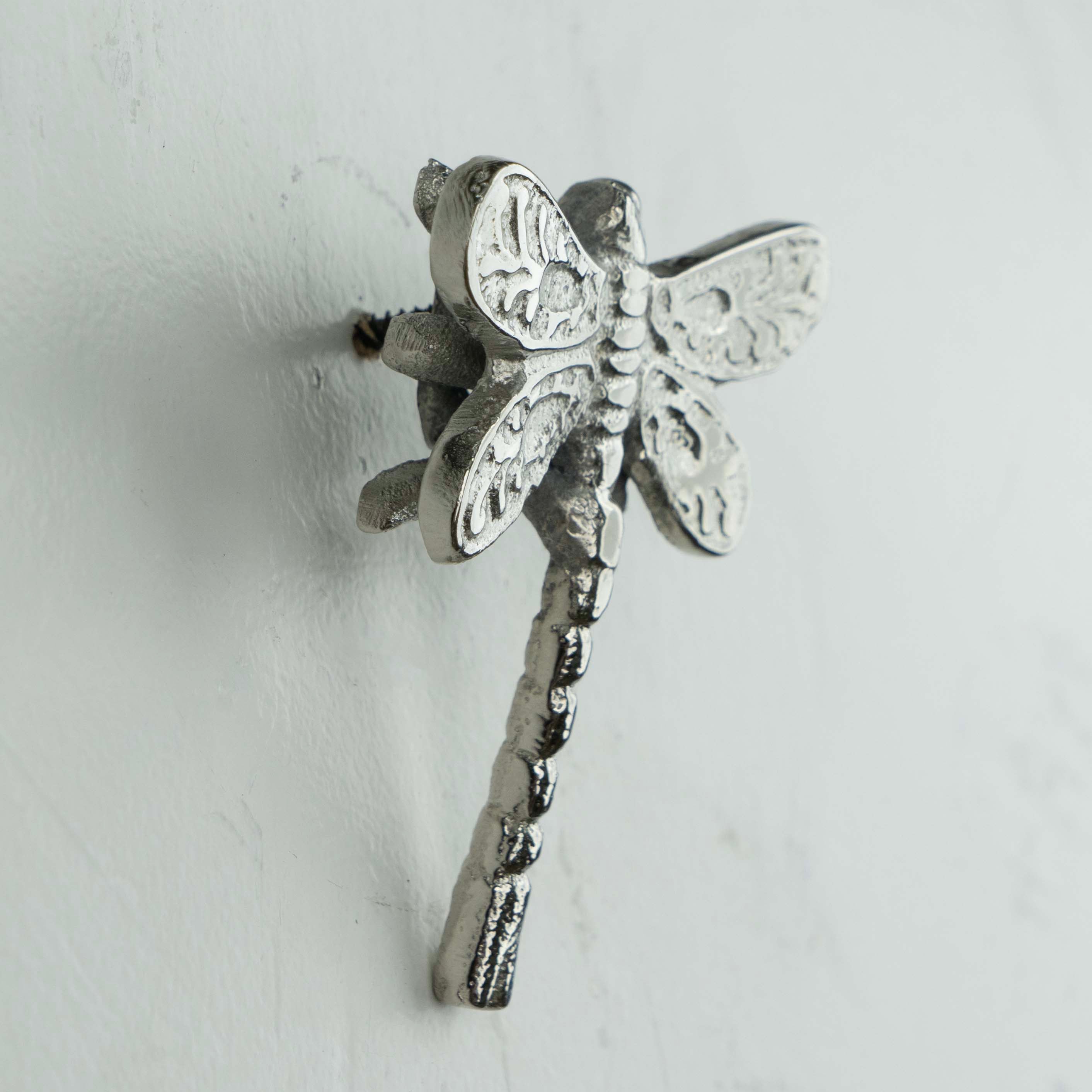 Rough Shiny Nickel Butterfly