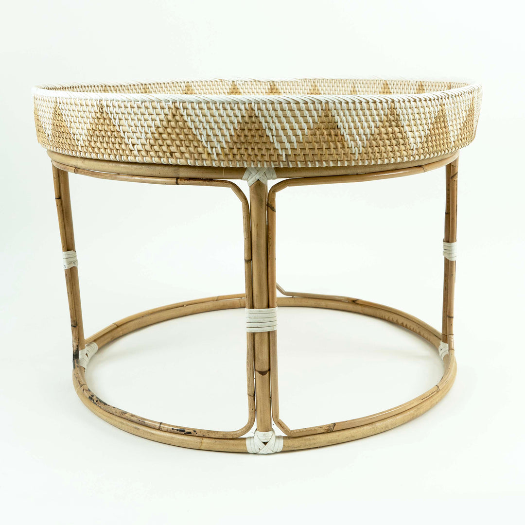 Rattan Coffee Tray Table