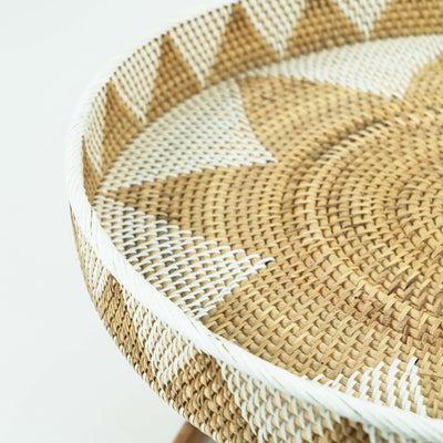 Rattan Coffee Tray Table