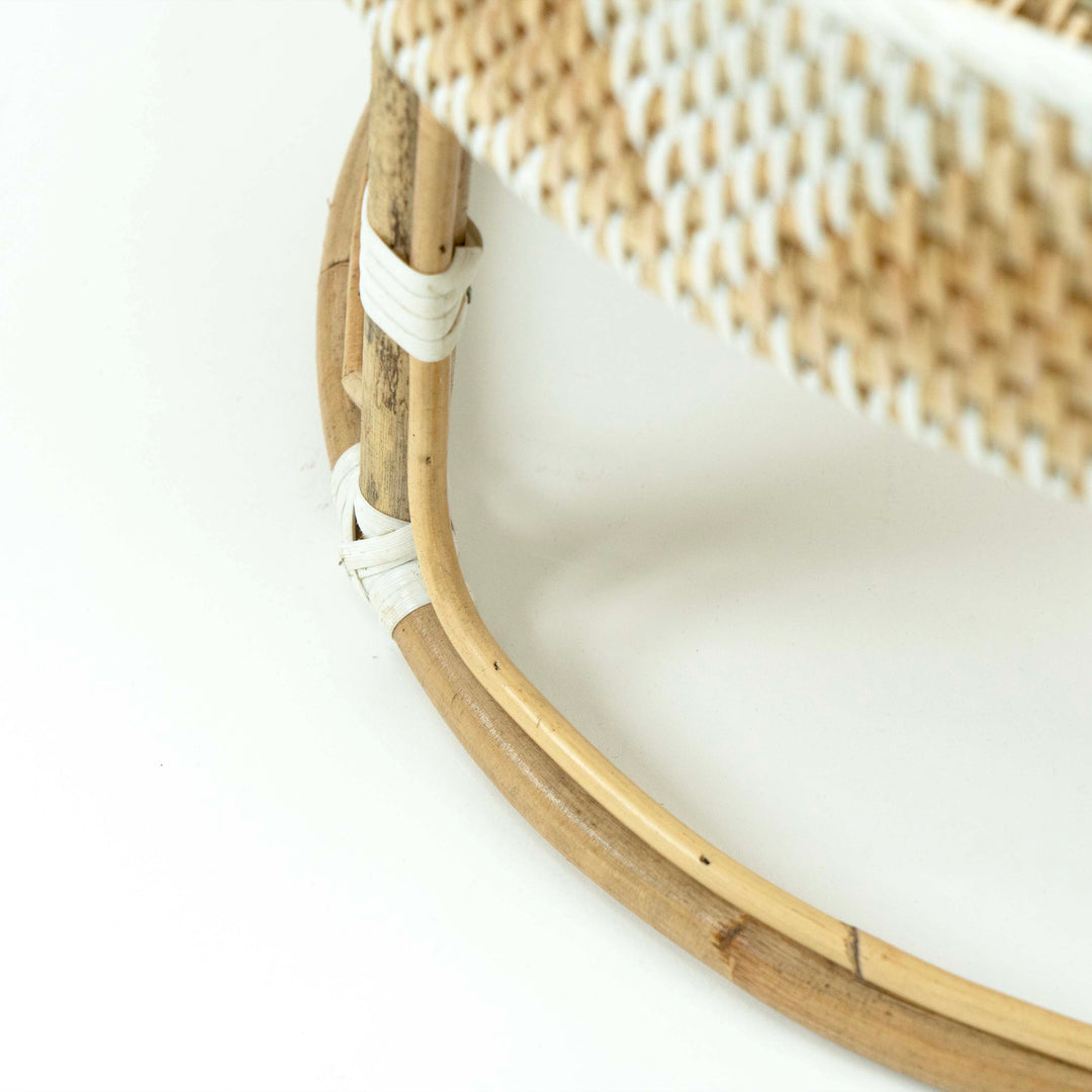 Rattan Coffee Tray Table