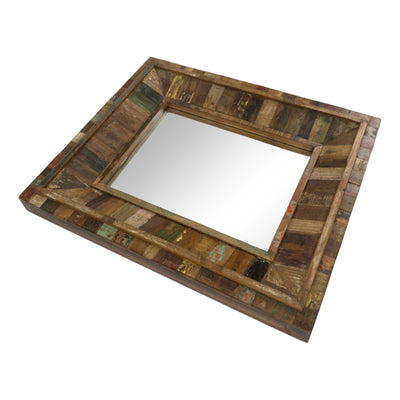 Wall mirror with wooden Frame