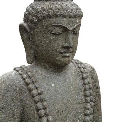 Sitting Buddha With Necklace