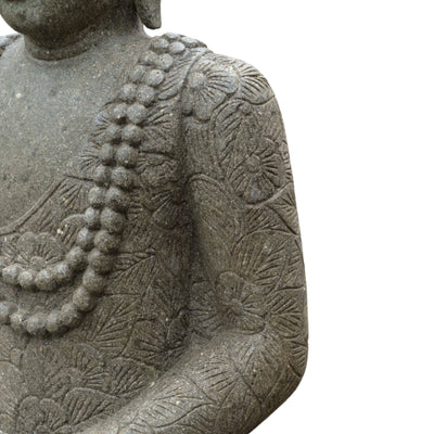 Sitting Buddha With Necklace