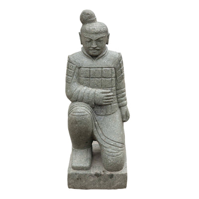 Sitting Army Sculpture